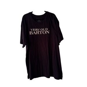 Barton 1792 Distillery Very Old Barton Bourbon Whiskey T-Shirt Black Mens 2XL